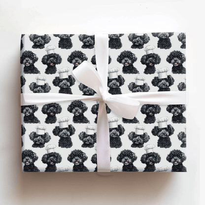 Cooking with the Black Poodles - Wrapping Paper - Aspen & Arlo