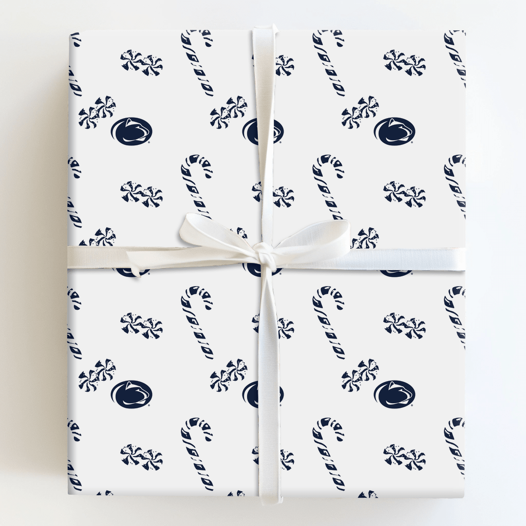 Nittany Lions Peppermints - Wrapping Paper - Aspen & Arlo