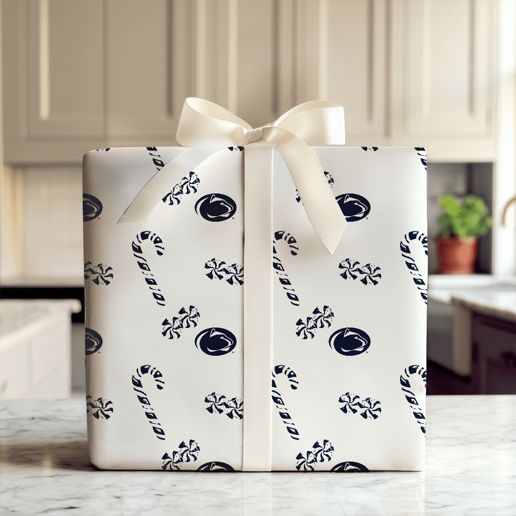 Nittany Lions Peppermints - Wrapping Paper - Aspen & Arlo