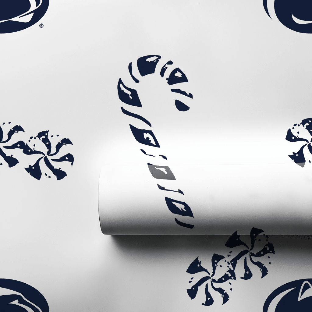 Nittany Lions Peppermints - Wrapping Paper - Aspen & Arlo