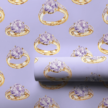 Raven Ring - Wrapping Paper - Aspen & Arlo