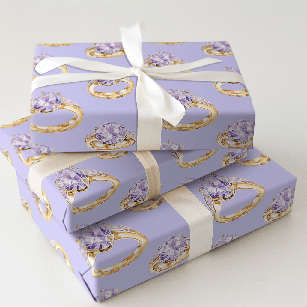 Raven Ring - Wrapping Paper - Aspen & Arlo