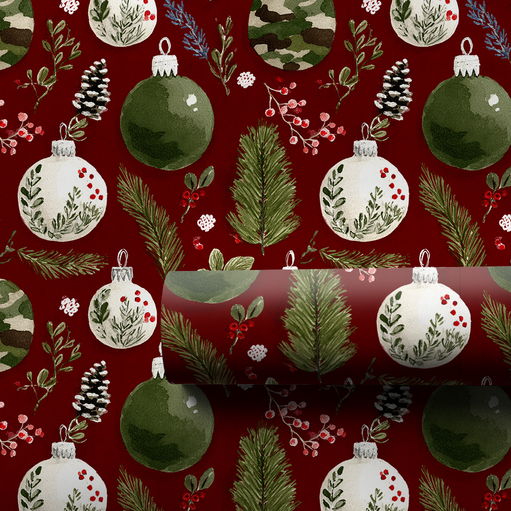 Camo Ornaments