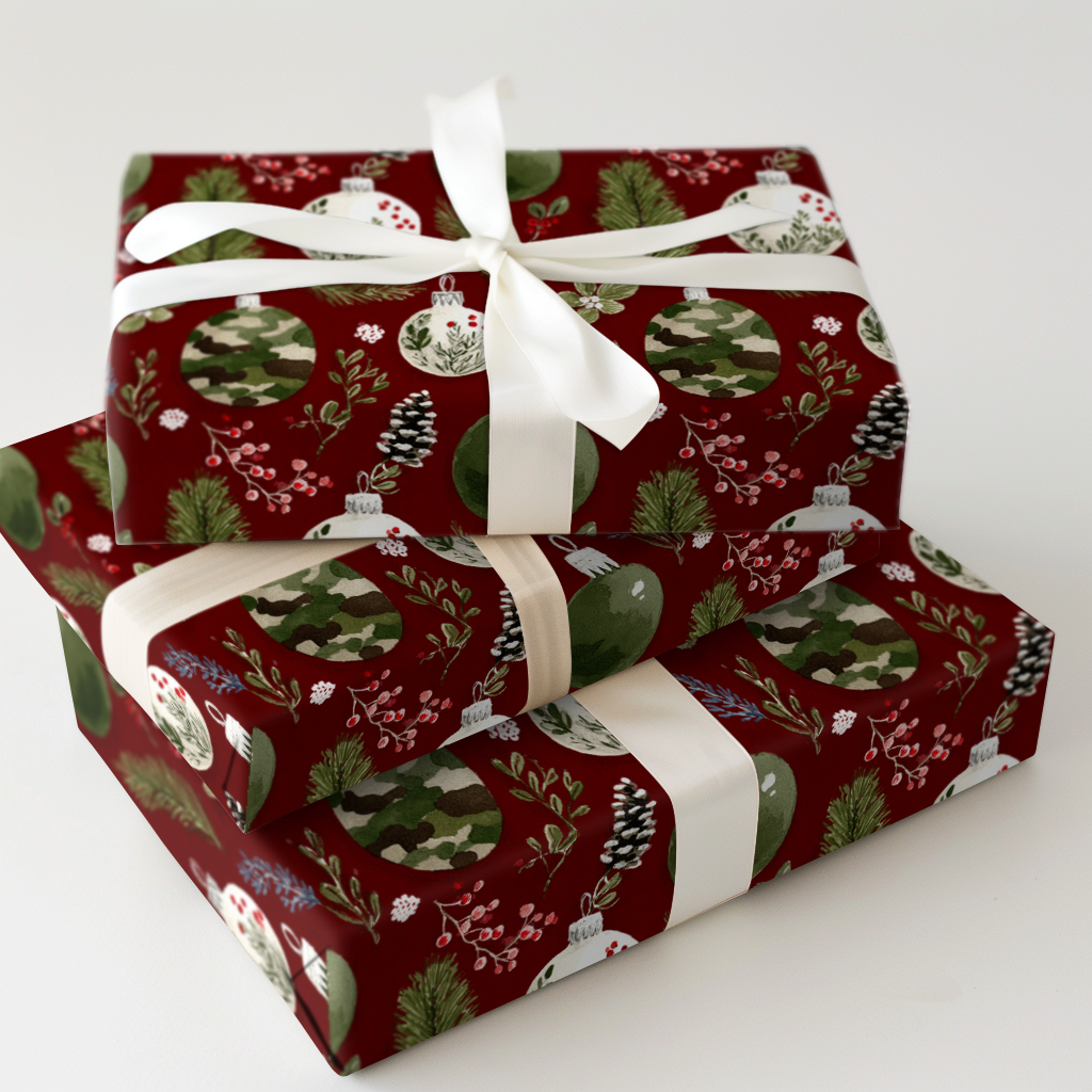 Camo Ornaments