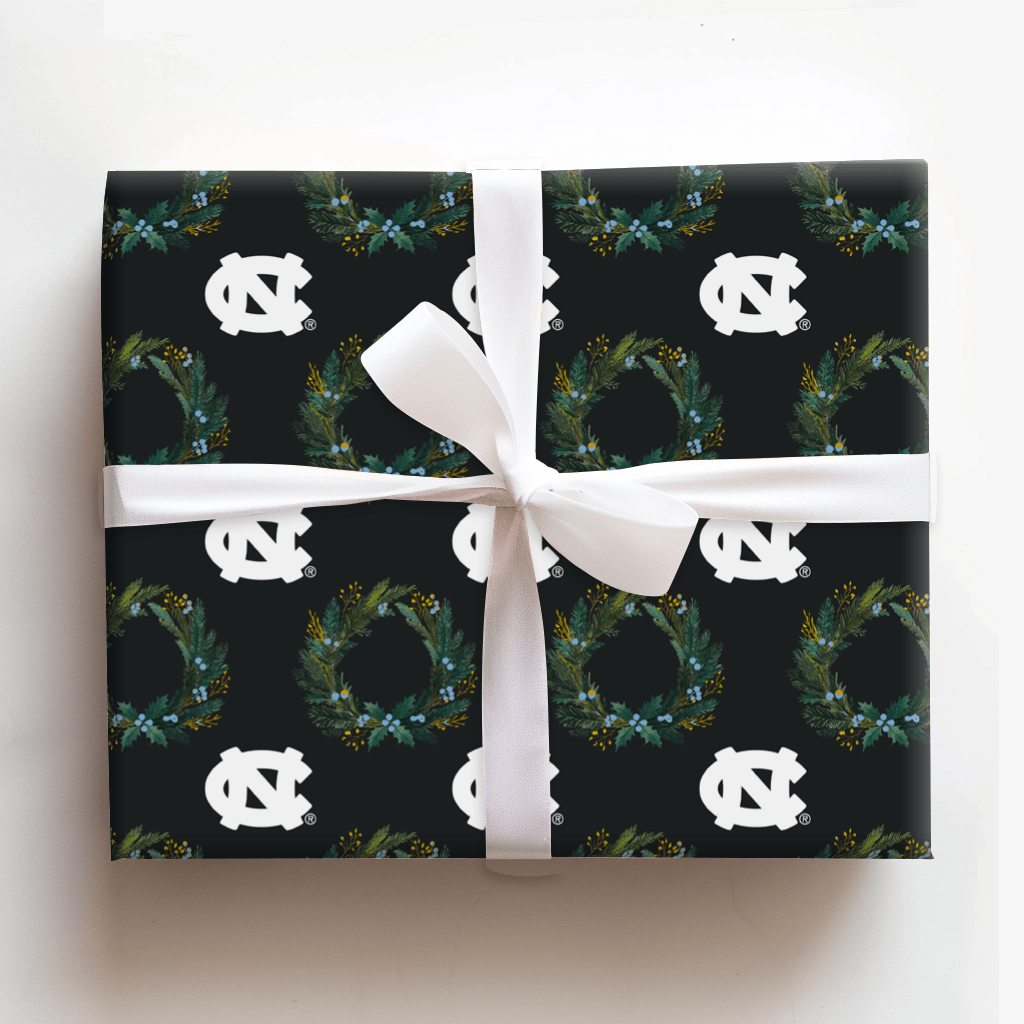 Tar Heel Tidings - Wrapping Paper - Aspen & Arlo