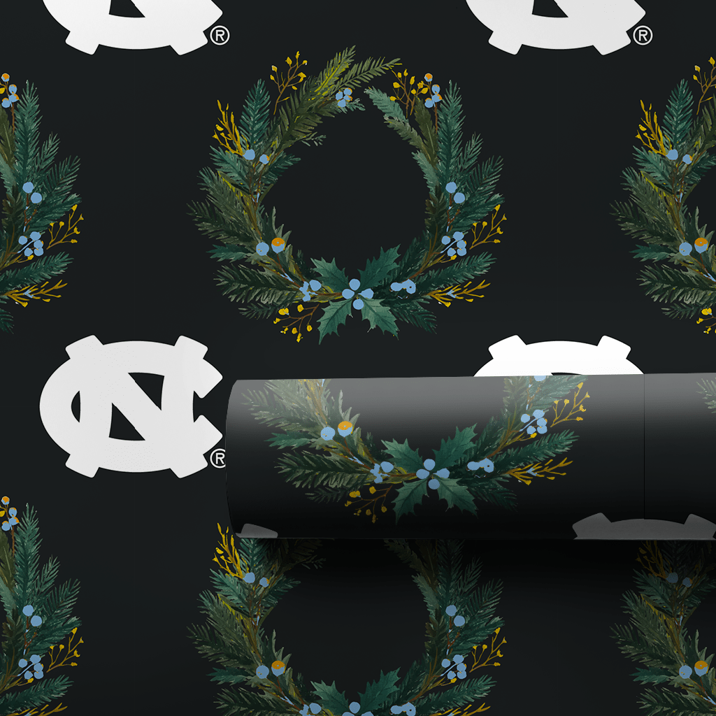 Tar Heel Tidings - Wrapping Paper - Aspen & Arlo