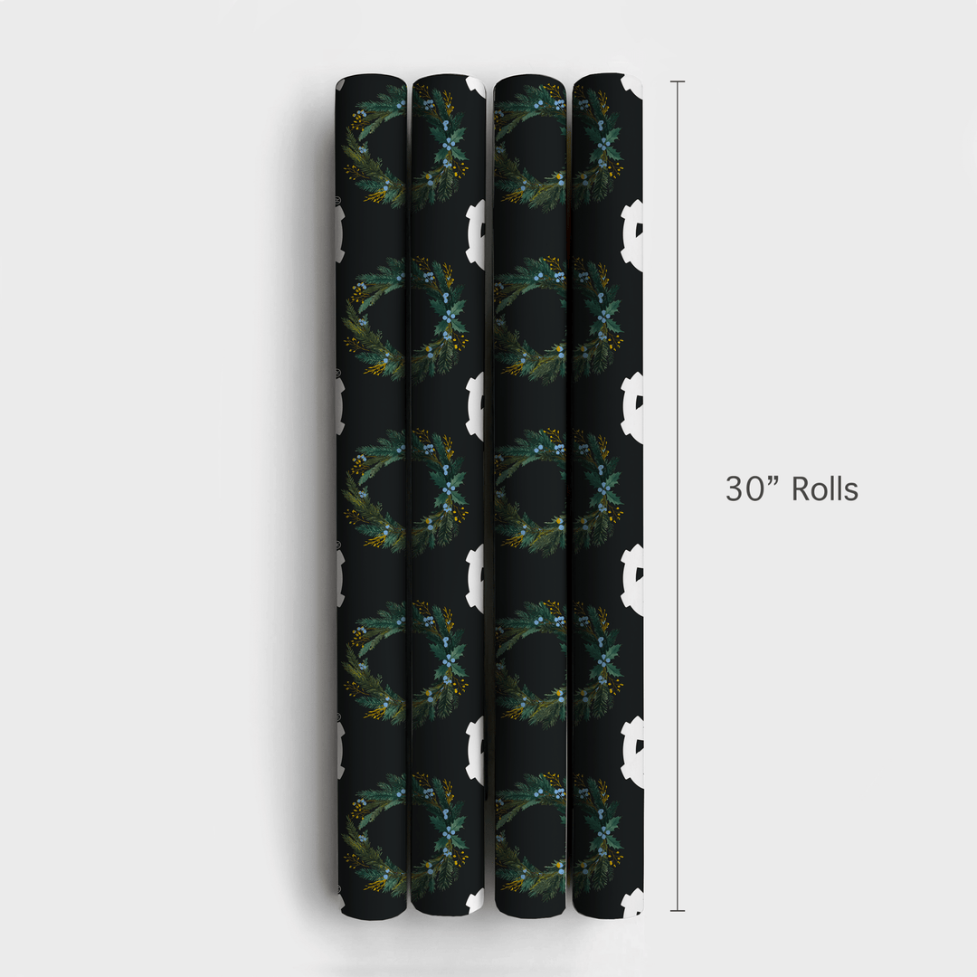 Tar Heel Tidings - Wrapping Paper - Aspen & Arlo