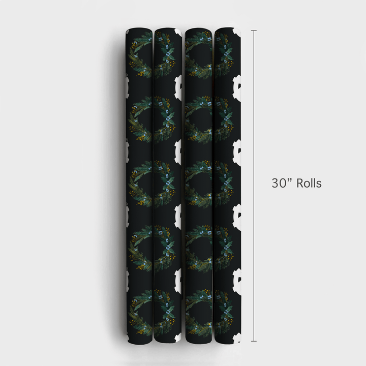 Tar Heel Tidings - Wrapping Paper - Aspen & Arlo