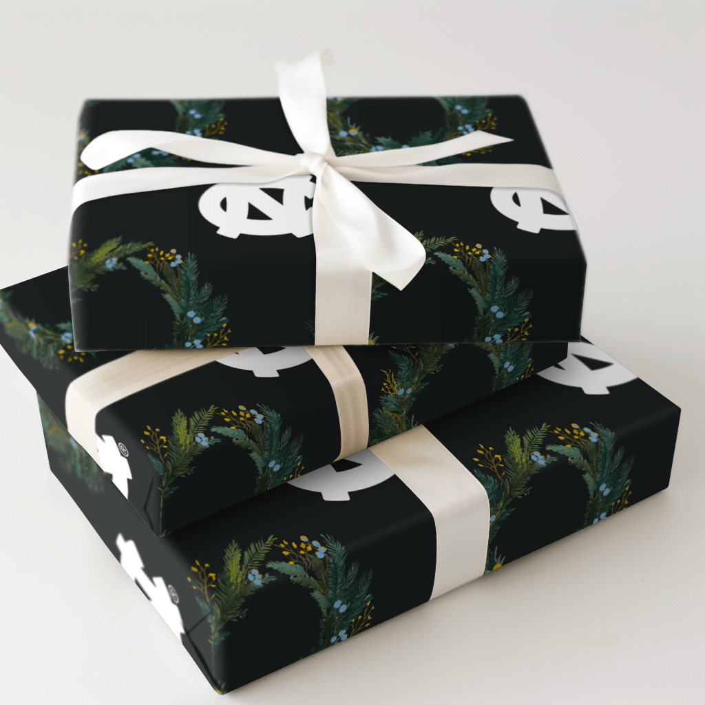 Tar Heel Tidings - Wrapping Paper - Aspen & Arlo