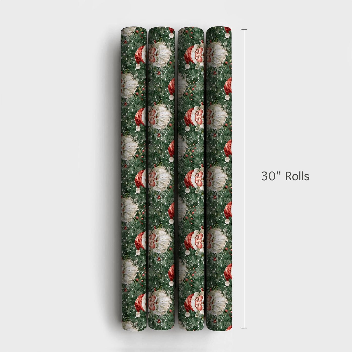 Pam's Santa - Wrapping Paper - Aspen & Arlo