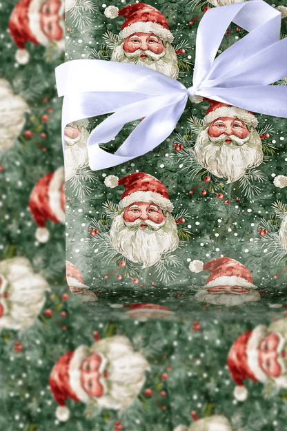 Pam's Santa - Wrapping Paper - Aspen & Arlo