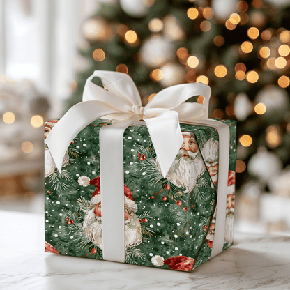 Pam's Santa - Wrapping Paper - Aspen & Arlo