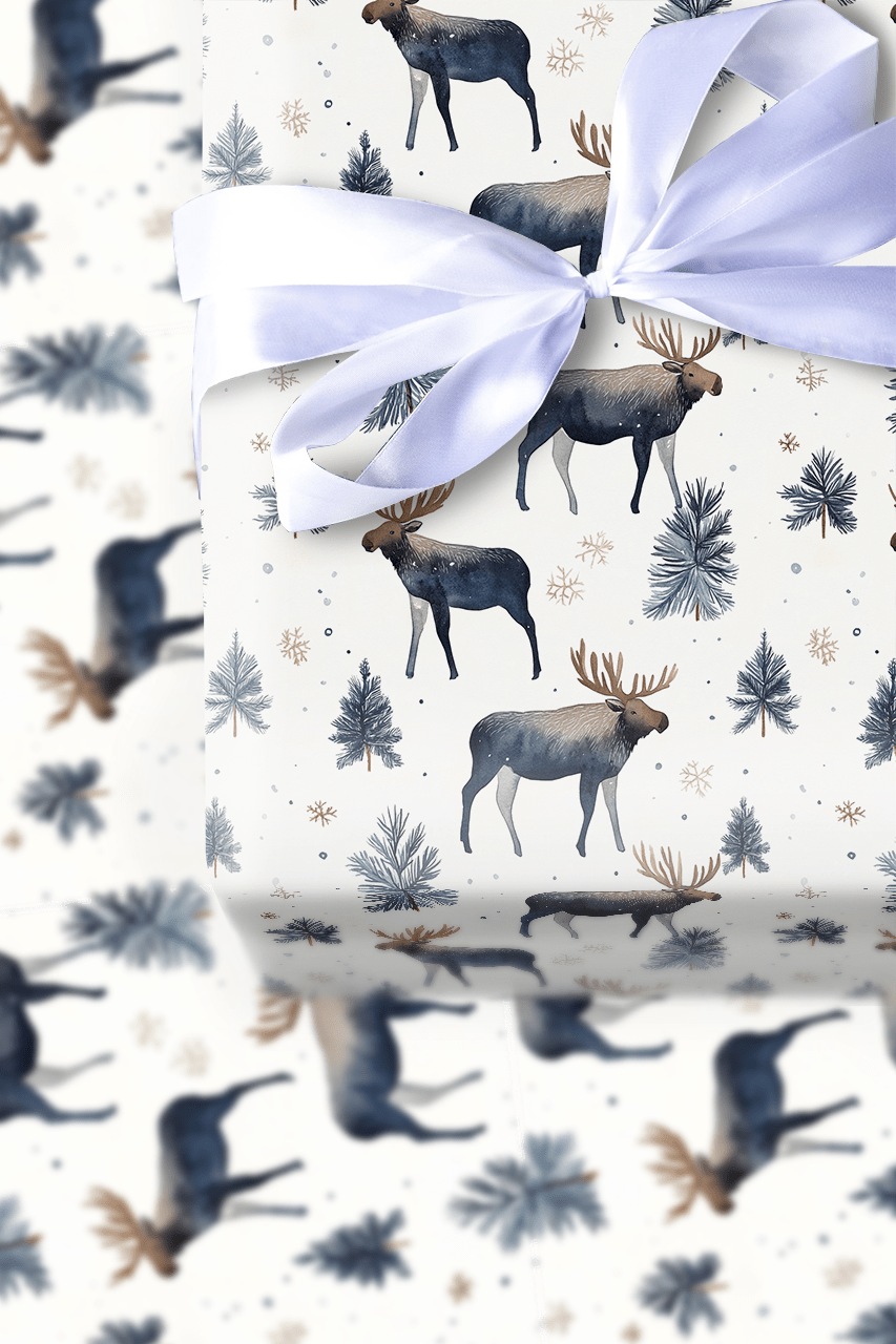 A Moose Have - Wrapping Paper - Aspen & Arlo