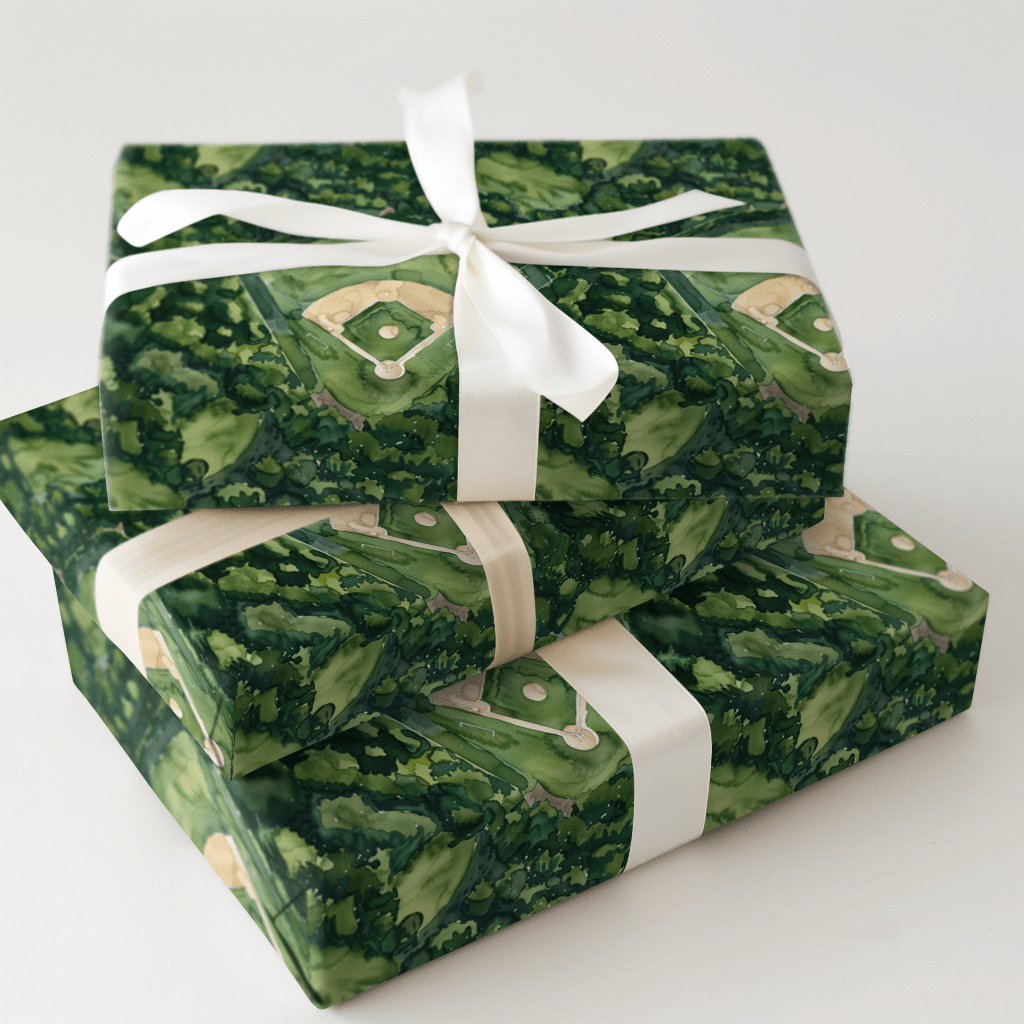 Bases Loaded - Wrapping Paper - Aspen & Arlo