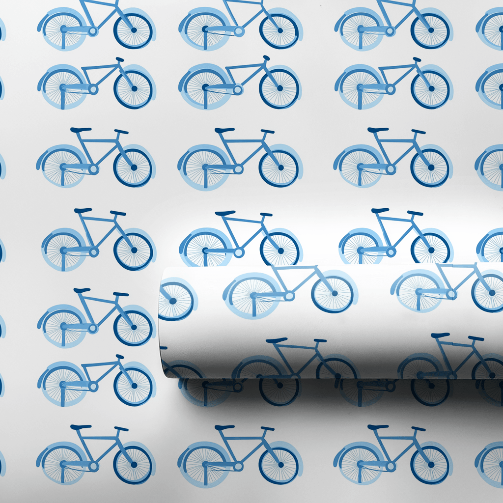Bike Northwest Arkansas - Wrapping Paper - Aspen & Arlo