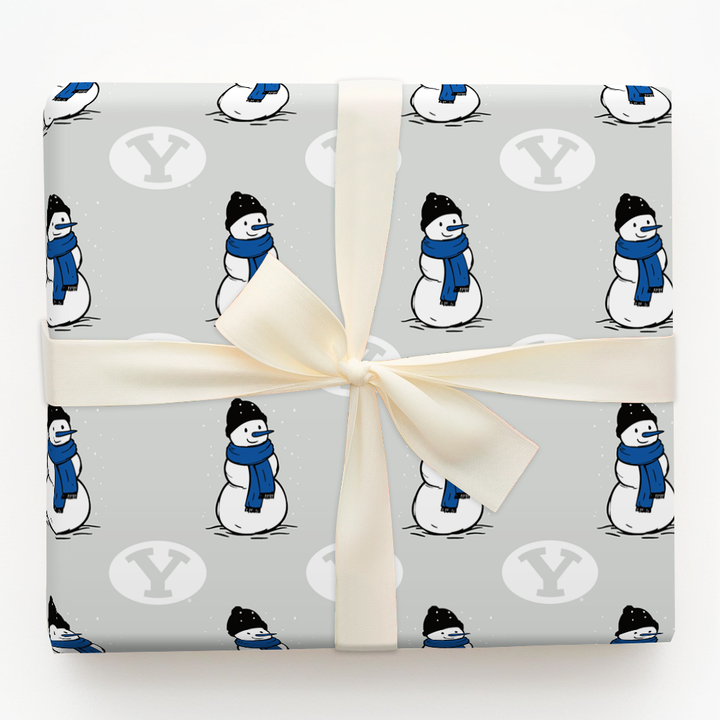 BYU Snowman