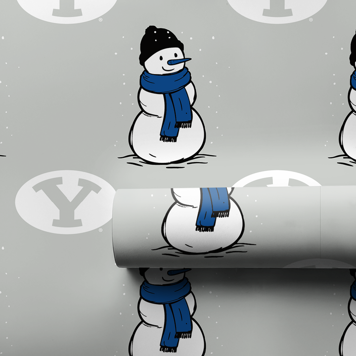 BYU Snowman