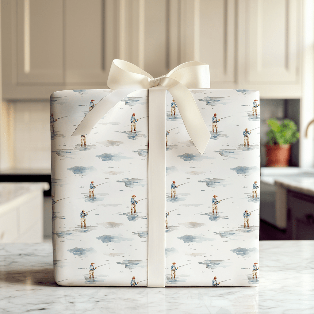 Reel Love for Dad - Wrapping Paper - Aspen & Arlo