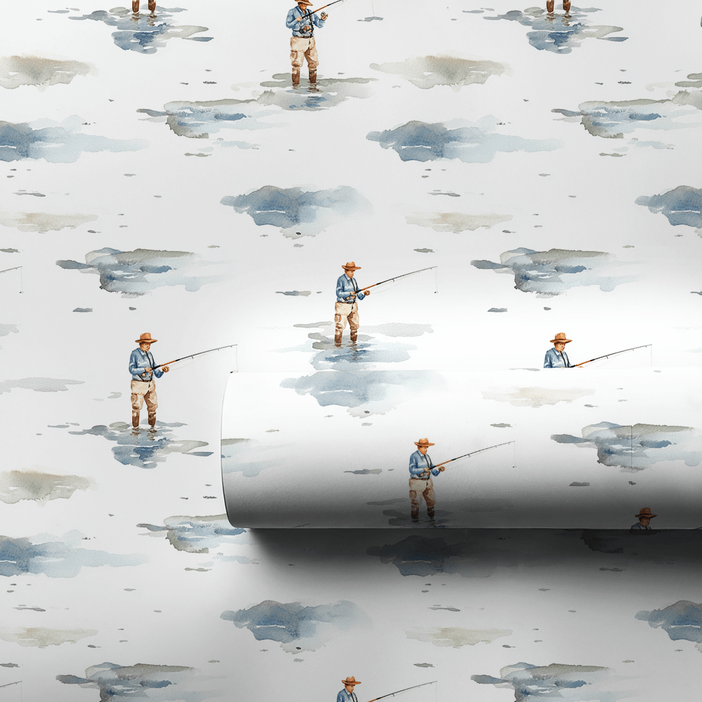 Reel Love for Dad - Wrapping Paper - Aspen & Arlo