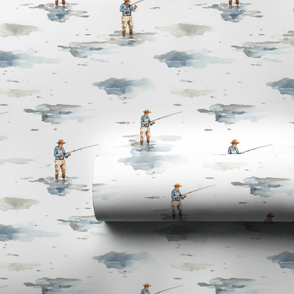 Reel Love for Dad - Wrapping Paper - Aspen & Arlo