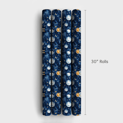 Astronaut in Style - Wrapping Paper - Aspen & Arlo