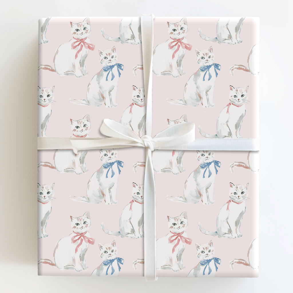 Sassy Cats - Wrapping Paper - Aspen & Arlo