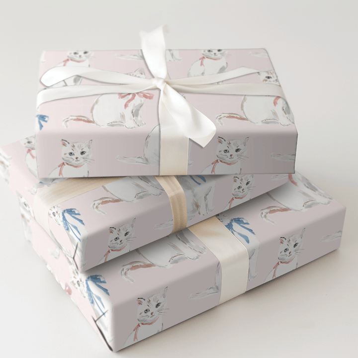 Sassy Cats - Wrapping Paper - Aspen & Arlo