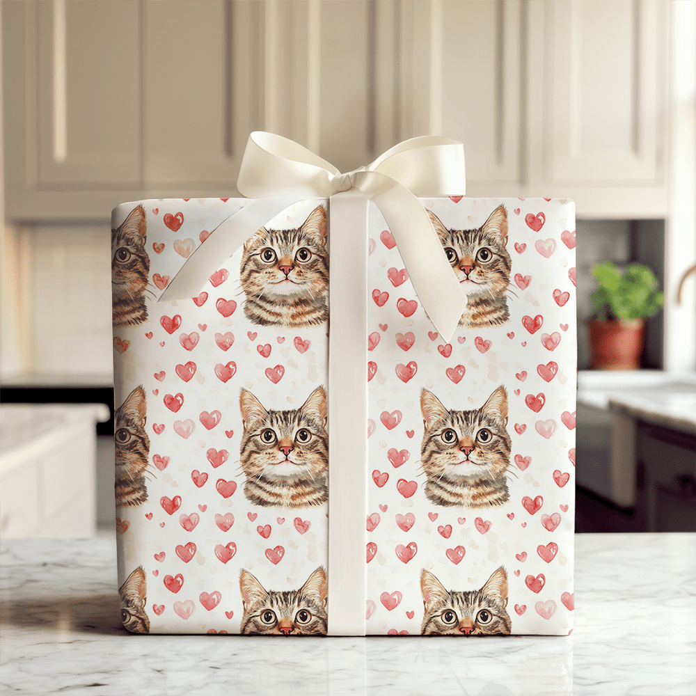 Bengal Valentine - Wrapping Paper - Aspen & Arlo