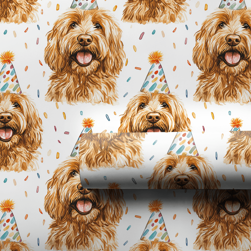 Unleashed Birthday Joy - Wrapping Paper - Aspen & Arlo