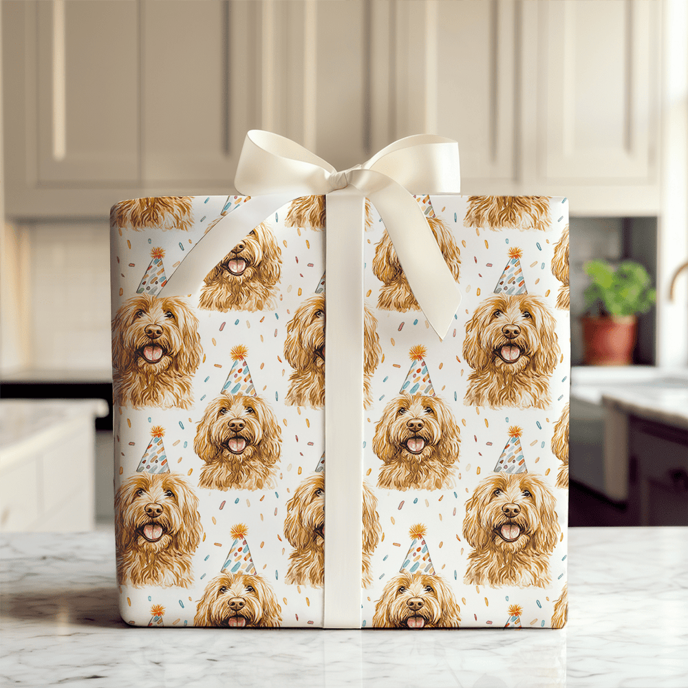 Unleashed Birthday Joy - Wrapping Paper - Aspen & Arlo
