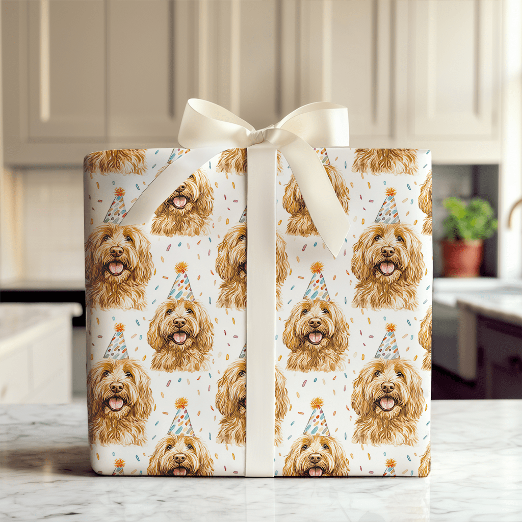 Unleashed Birthday Joy - Wrapping Paper - Aspen & Arlo