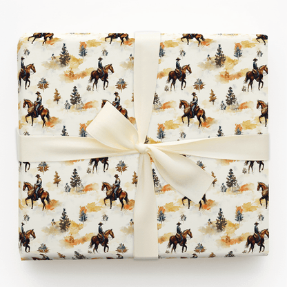 Stirrup and Strides - Wrapping Paper - Aspen & Arlo