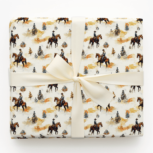 Stirrup and Strides - Wrapping Paper - Aspen & Arlo