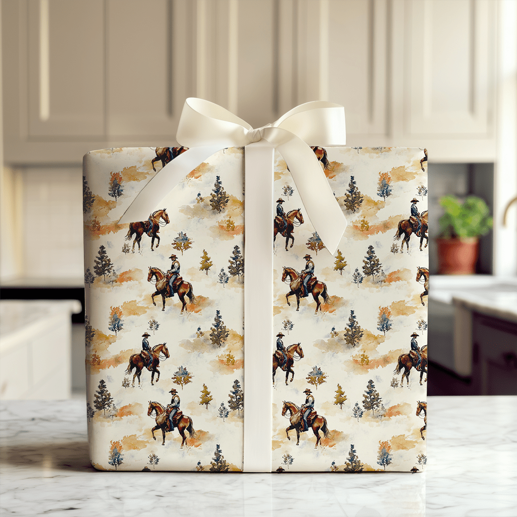 Stirrup and Strides - Wrapping Paper - Aspen & Arlo