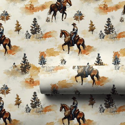 Stirrup and Strides - Wrapping Paper - Aspen & Arlo
