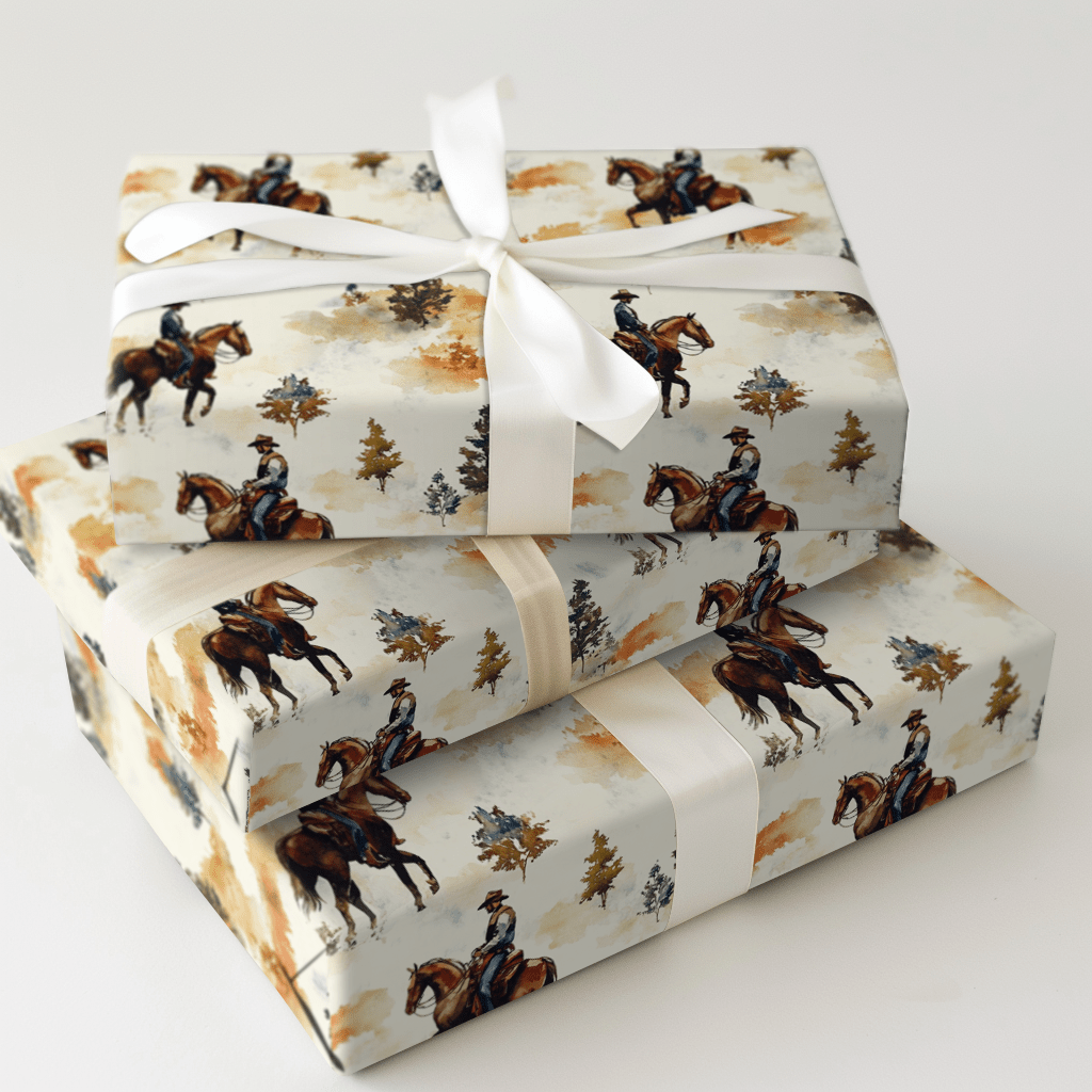 Stirrup and Strides - Wrapping Paper - Aspen & Arlo