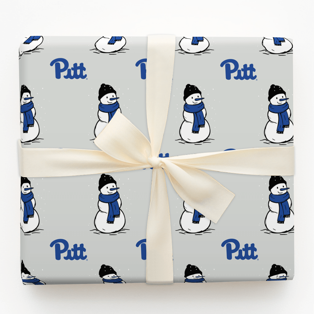 PITT Snowman - Wrapping Paper - Aspen & Arlo