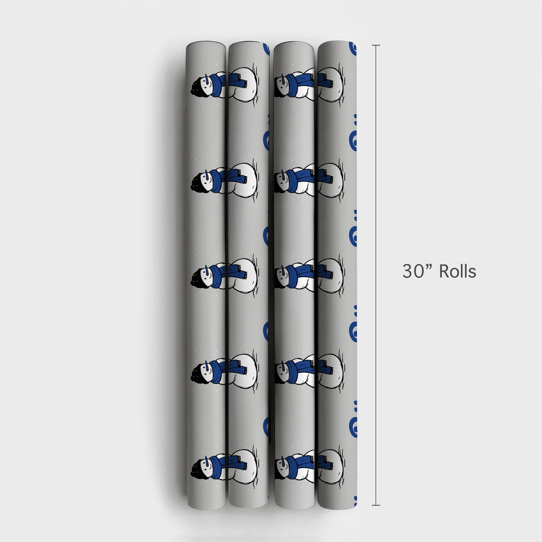 PITT Snowman - Wrapping Paper - Aspen & Arlo