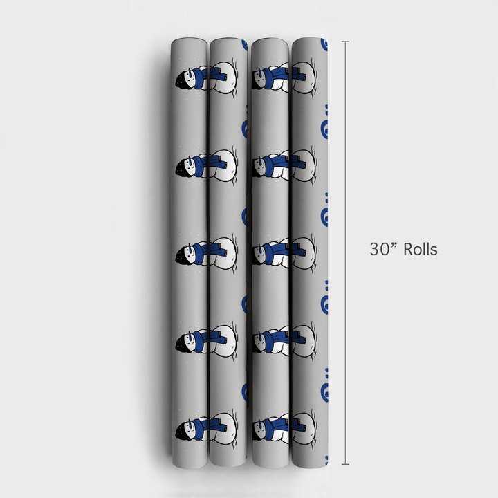 PITT Snowman - Wrapping Paper - Aspen & Arlo
