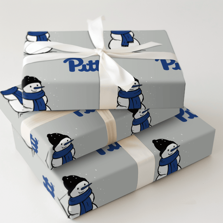 PITT Snowman - Wrapping Paper - Aspen & Arlo