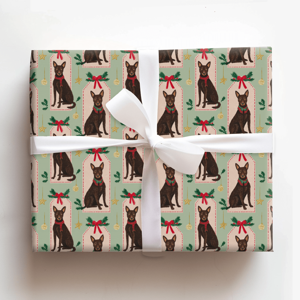 Merry Little Kelpies - Wrapping Paper - Aspen & Arlo