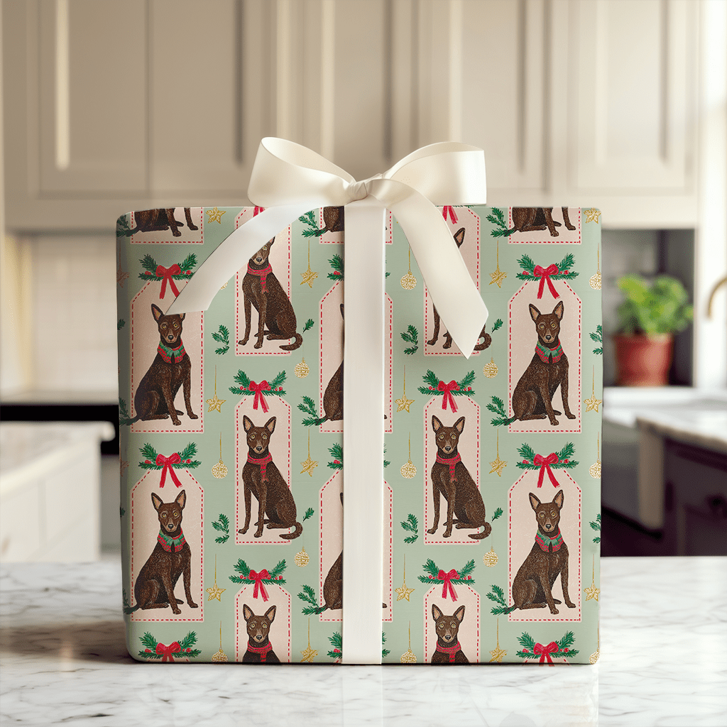 Merry Little Kelpies - Wrapping Paper - Aspen & Arlo