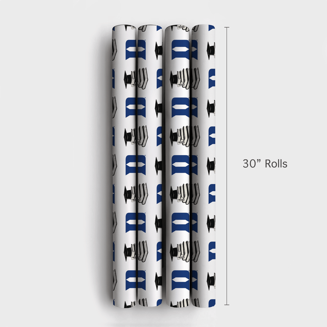Duke Scholar - Wrapping Paper - Aspen & Arlo