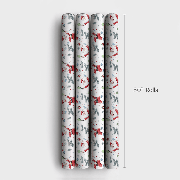 Serve It Up Claus - Wrapping Paper - Aspen & Arlo