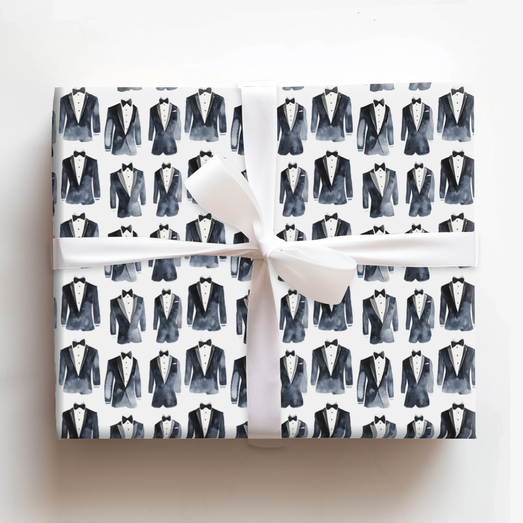 Dapper Douglas - Wrapping Paper - Aspen & Arlo