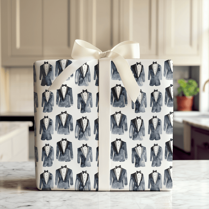 Dapper Douglas - Wrapping Paper - Aspen & Arlo