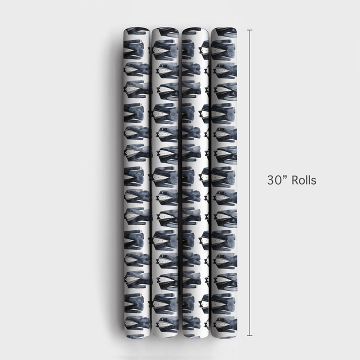 Dapper Douglas - Wrapping Paper - Aspen & Arlo