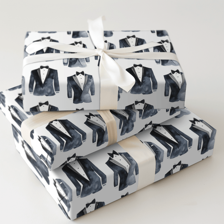 Dapper Douglas - Wrapping Paper - Aspen & Arlo