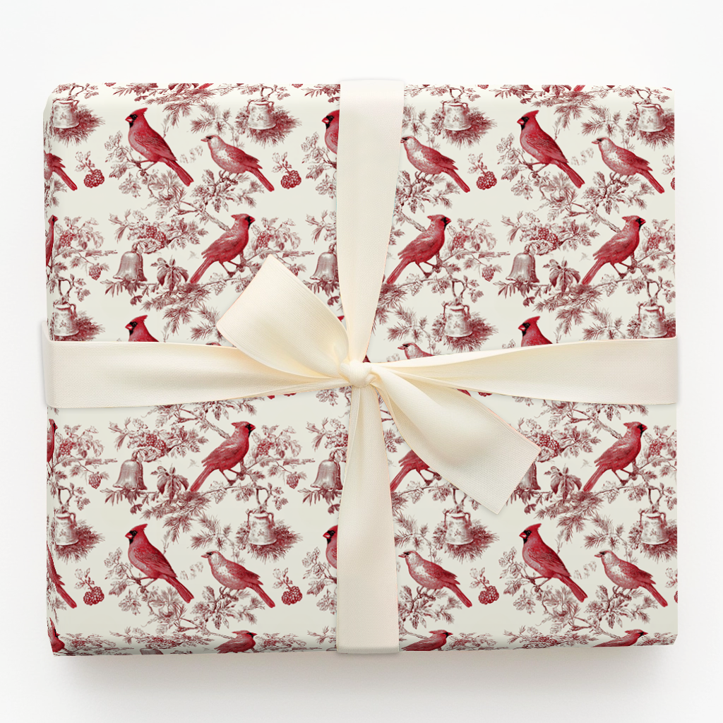 Cardinals & Bells Toile