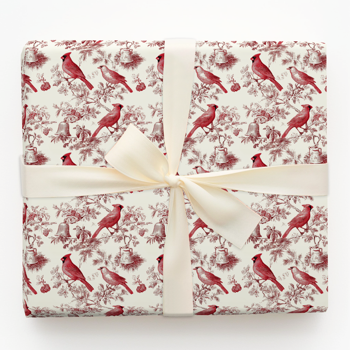 Cardinals & Bells Toile